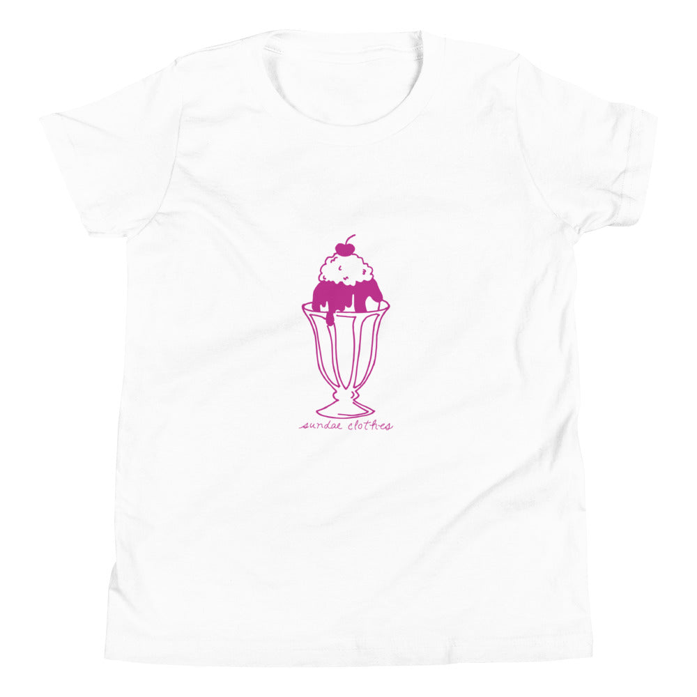 Mother-Daughter matching tee, "Sundae Clothes"