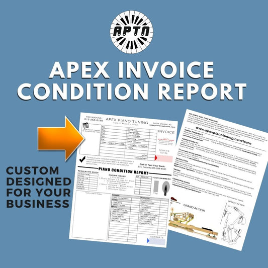 APTN Apex Piano Condition Report Customized - Piano Tuner