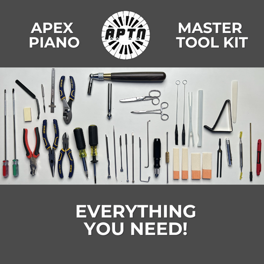 Apex Master Piano Technicians Tool Case + Sanderson Accutuner 4