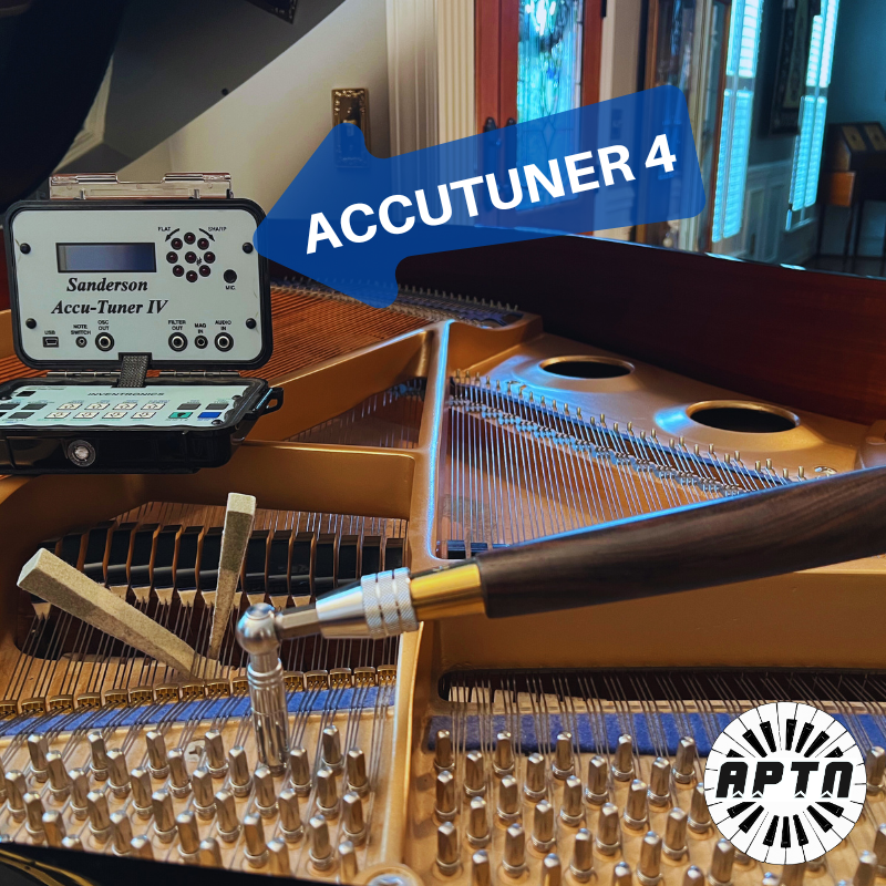 Apex Master Piano Technicians Tool Case + Sanderson Accutuner 4