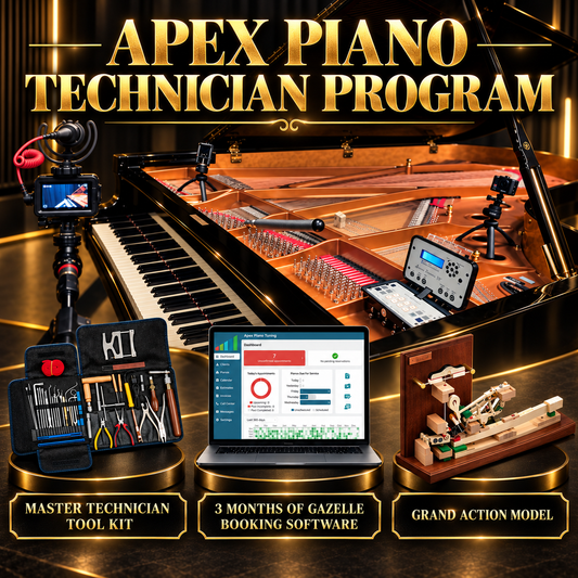 Apex Piano Technician Program - Mentorship and Certification