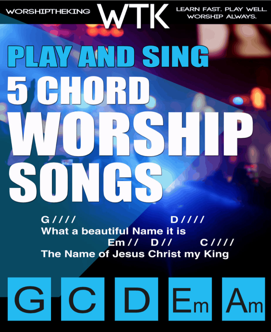 Play and Sing 5 Chord Worship Songs 2020 – DIGITAL