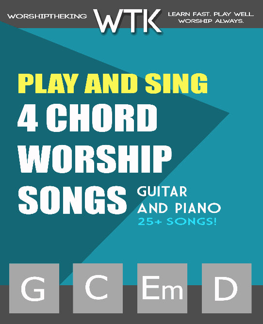 Play and Sing 4 Chord Worship Songs – DIGITAL