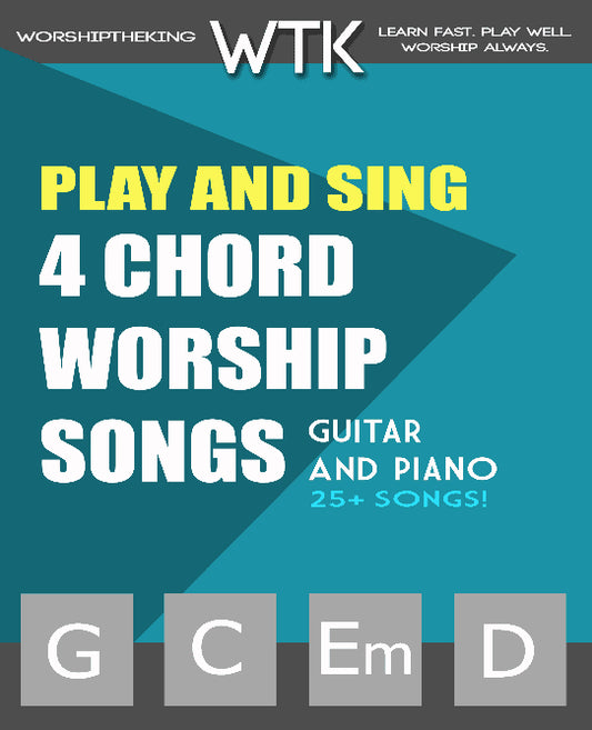 Play and Sing 4 Chord Worship Songs – DIGITAL