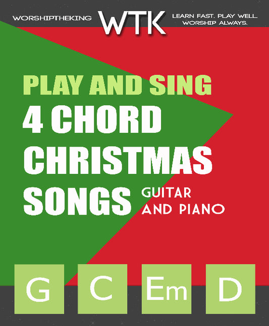 Play and Sing 4 Chord Christmas Songs – DIGITAL