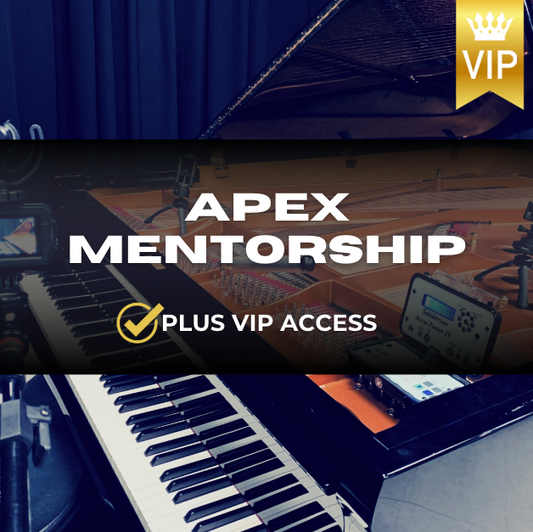 Apex Piano Mentorship - PAY AS YOU GO