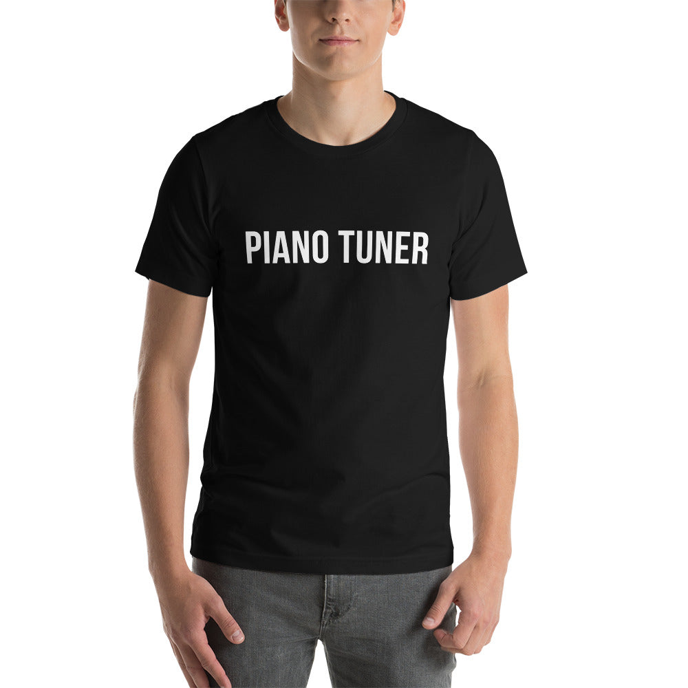 Piano Tuner - Apex Piano - Short-Sleeve Unisex T-Shirt
