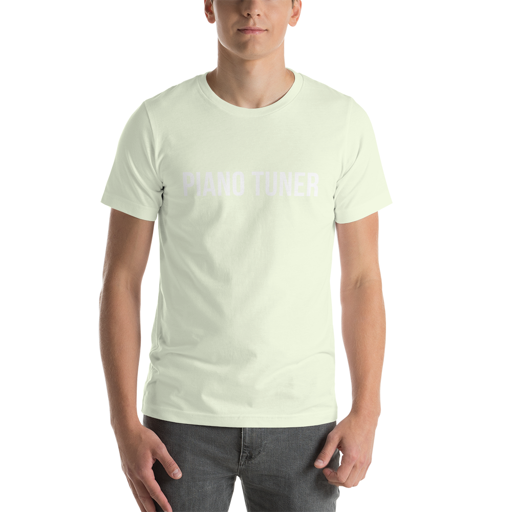 Piano Tuner - Apex Piano - Short-Sleeve Unisex T-Shirt