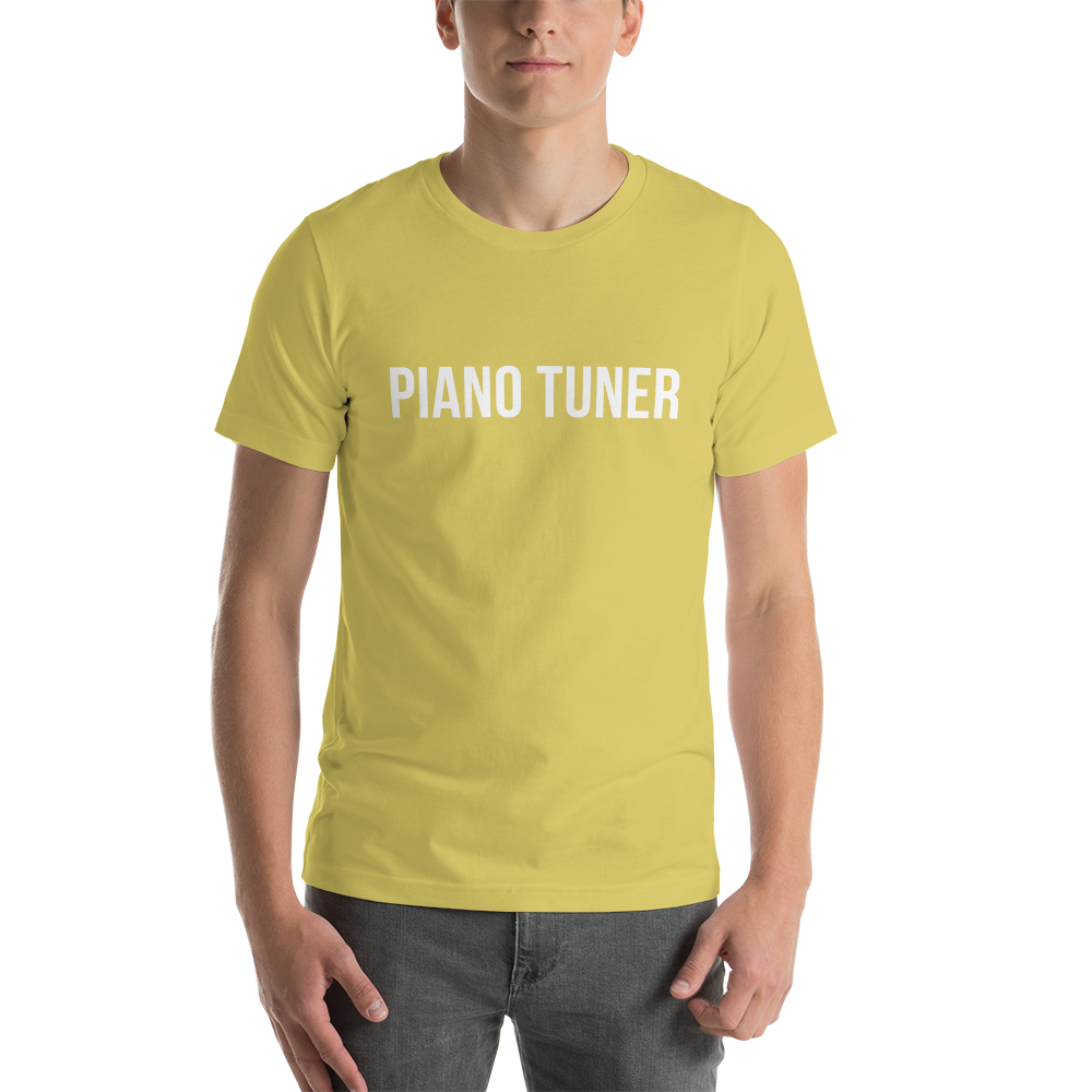 Piano Tuner - Apex Piano - Short-Sleeve Unisex T-Shirt